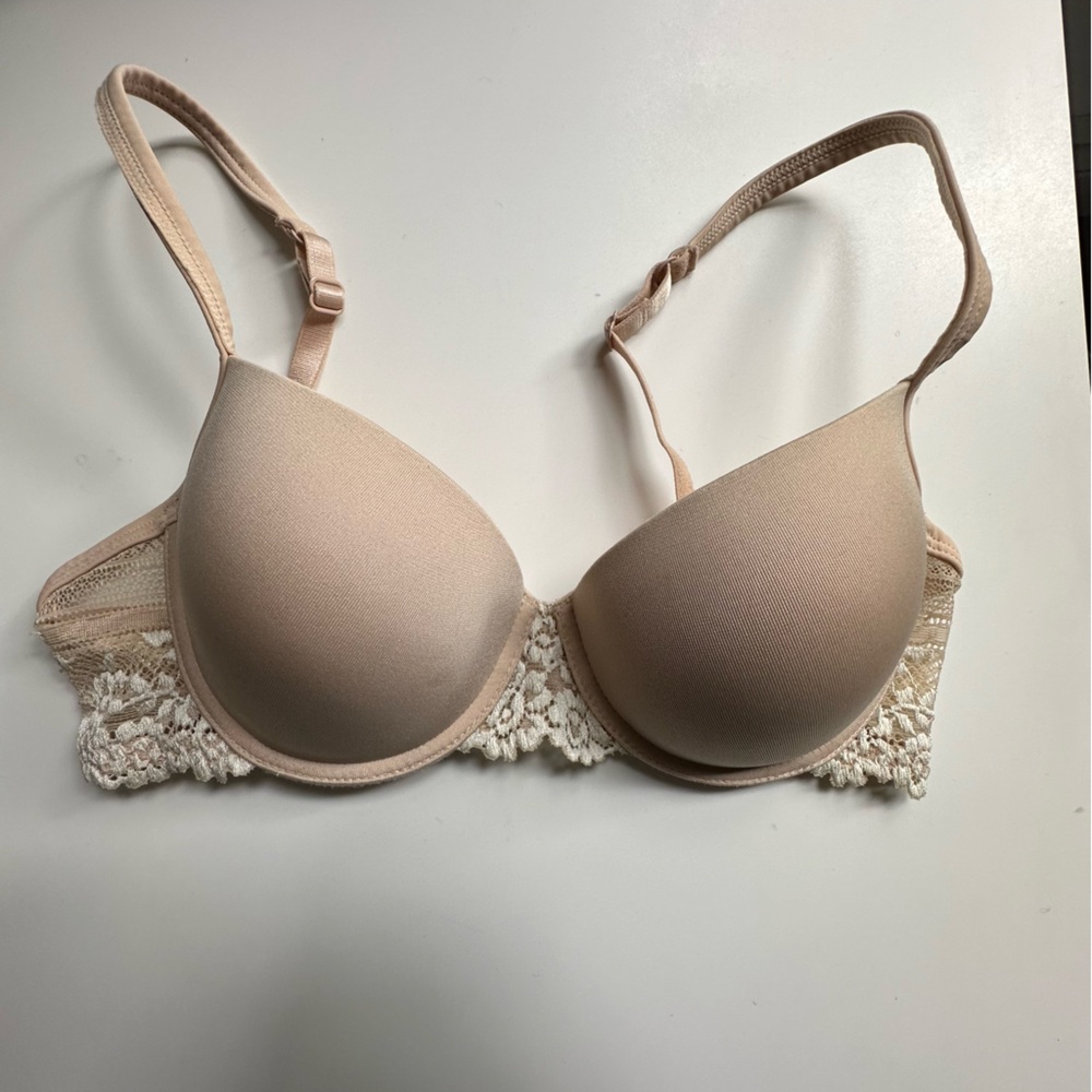 Wacaol Embrace Lace Petite Push Up Underwire Bra, Size 30C - Picture 2 of 13